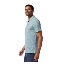 Travis Mathew Featherweight Paradise Herren Poloshirt, forget me now