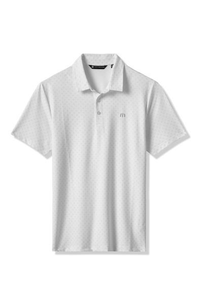 Travis Mathew Featherweight Salt Breeze Herren Poloshirt, weiss