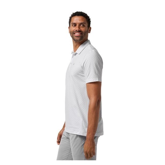 Travis Mathew Featherweight Salt Breeze Herren Poloshirt, weiss