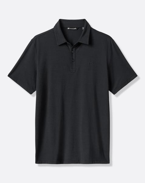 Travis Mathew The Heater Herren Poloshirt, schwarz