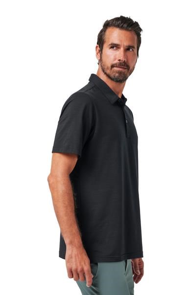 Travis Mathew The Heater Herren Poloshirt, schwarz