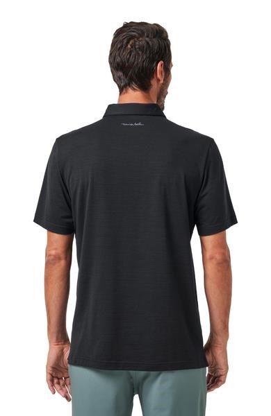 Travis Mathew The Heater Herren Poloshirt, schwarz