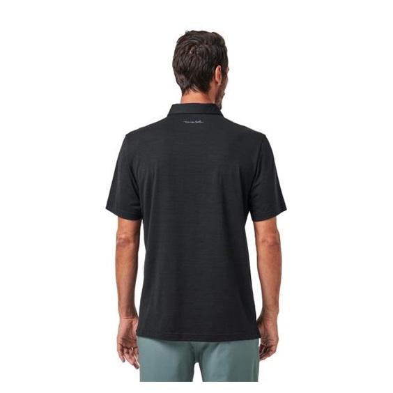 Travis Mathew The Heater Herren Poloshirt, schwarz