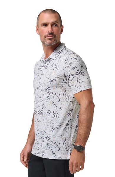 Travis Mathew Featherweight Chill Herren Poloshirt, weiss