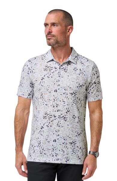Travis Mathew Featherweight Chill Herren Poloshirt, weiss