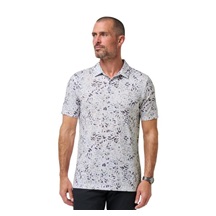 Travis Mathew Featherweight Chill Herren Poloshirt, weiss