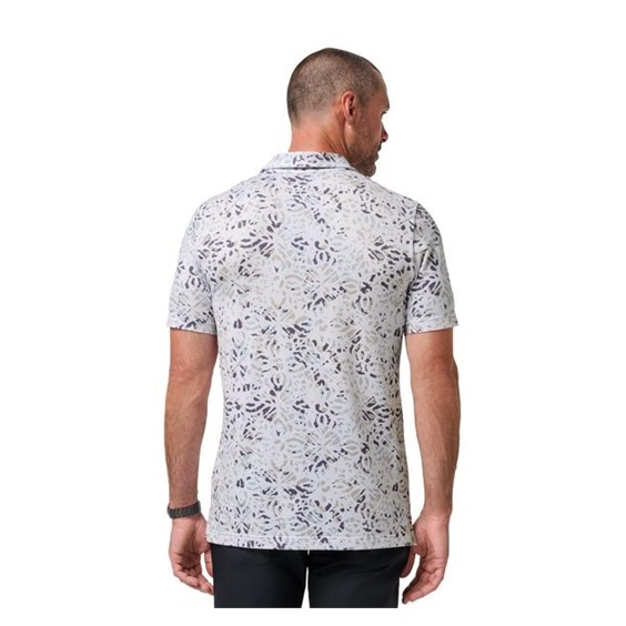 Travis Mathew Featherweight Chill Herren Poloshirt, weiss