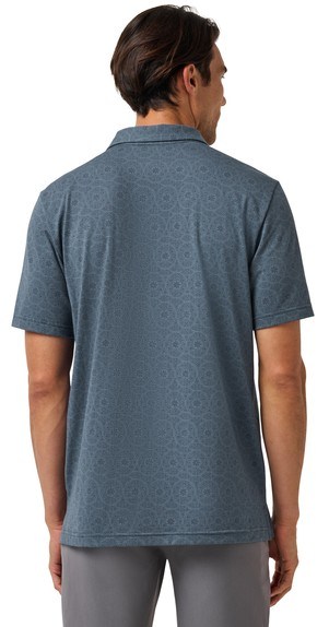 Travis Mathew Free Passage Herren Poloshirt, bering sea