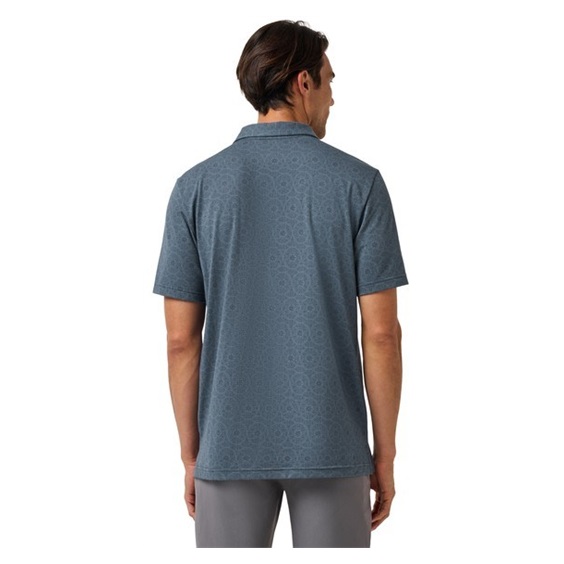 Travis Mathew Free Passage Herren Poloshirt, bering sea