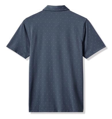 Travis Mathew Performance Jersey Wave Herren Poloshirt, bering sea