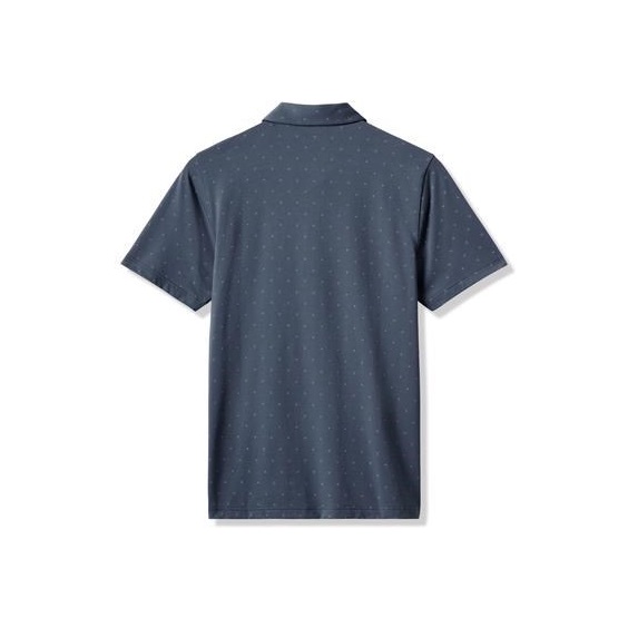 Travis Mathew Performance Jersey Wave Herren Poloshirt, bering sea