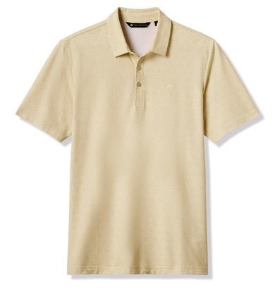 Travis Mathew Featherweight Views Herren Poloshirt, pear sorbet