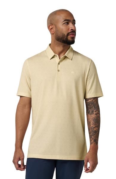 Travis Mathew Featherweight Views Herren Poloshirt, pear sorbet