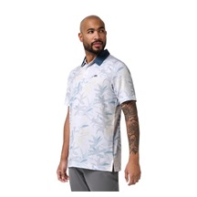 Travis Mathew Featherweight Drift Herren Poloshirt, weiss