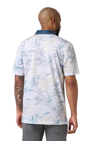 Travis Mathew Featherweight Drift Herren Poloshirt, weiss