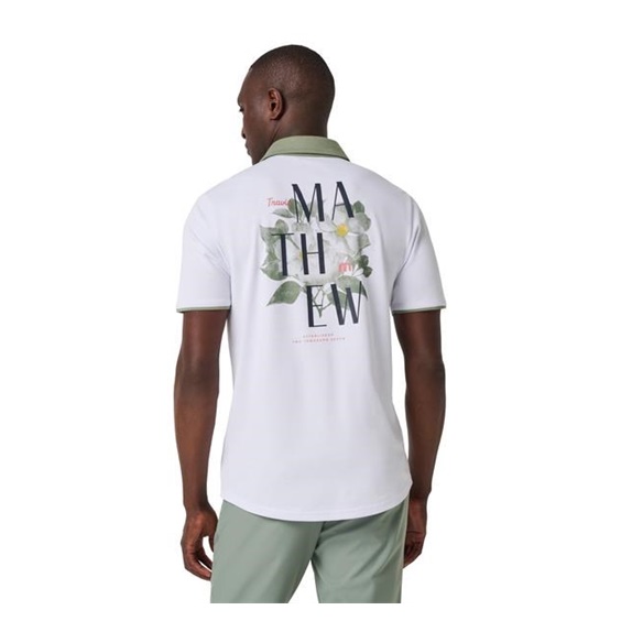 Travis Mathew AB Energy Herren Poloshirt, weiss