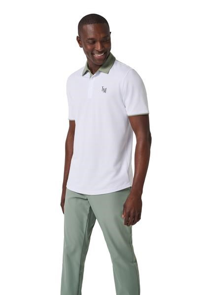 Travis Mathew AB Energy Herren Poloshirt, weiss