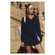 Travis Mathew Skyloft Soft A-line Golfrock, dunkelblau