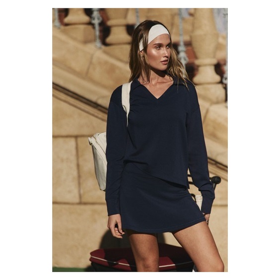 Travis Mathew Skyloft Soft A-line Golfrock, dunkelblau