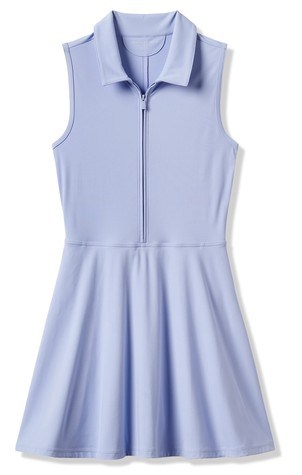Travis Mathew Moveknit Sleeveless Polo Golfkleid, blau