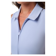 Travis Mathew Moveknit Sleeveless Polo Golfkleid, blau