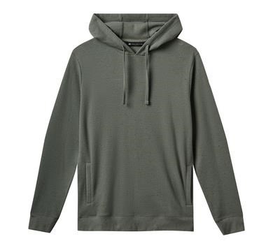 Travis Mathew Cloud Wafle Herren Sweatshirt, dark olive