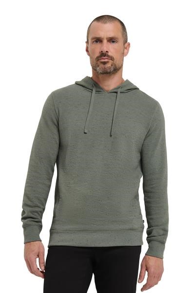 Travis Mathew Cloud Wafle Herren Sweatshirt, dark olive