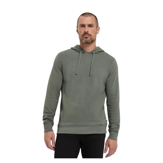 Travis Mathew Cloud Wafle Herren Sweatshirt, dark olive