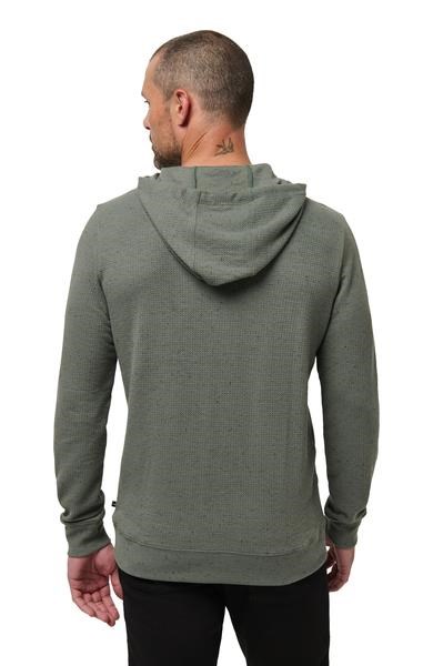 Travis Mathew Cloud Wafle Herren Sweatshirt, dark olive