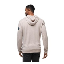 Travis Mathew Cloud Wafle Herren Sweatshirt, oxford tan