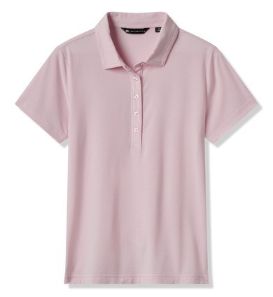 Travis Mathew Heater Damen Poloshirt, lilac snow