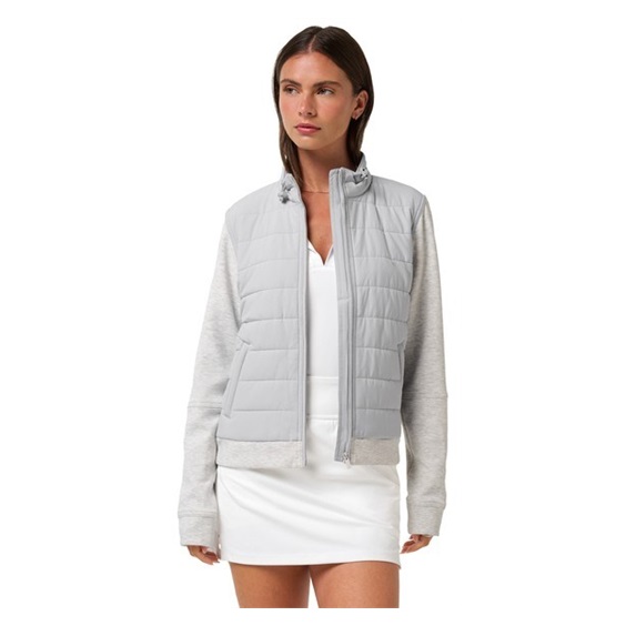 Travis Mathew Skyloft Soft Espresso Martini Damenjacke, grau