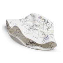 Travis Mathew Island Sol Damen Bucket Hut, weiss denim multi