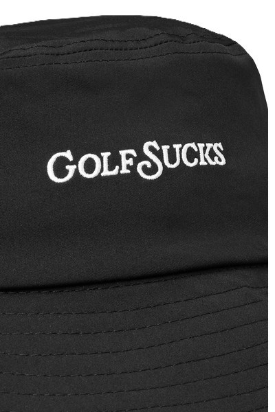 Travis Mathew Golf Sucks Bucket Hut, schwarz