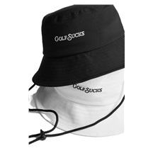 Travis Mathew Golf Sucks Bucket Hut, schwarz