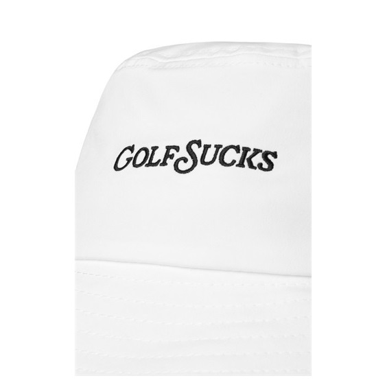 Travis Mathew Golf Sucks Bucket Hut, weiss