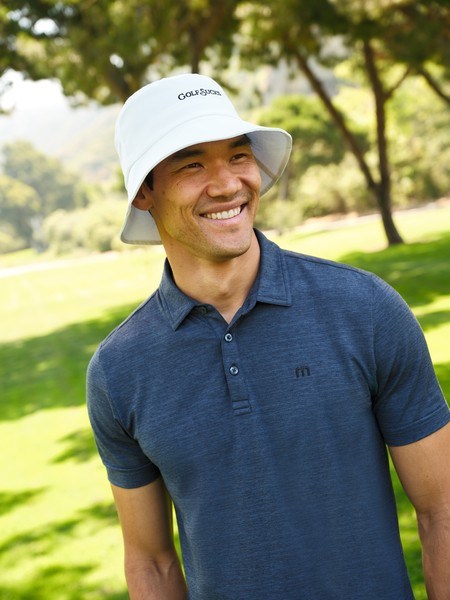 Travis Mathew Golf Sucks Bucket Hut, weiss