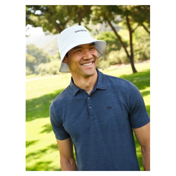 Travis Mathew Golf Sucks Bucket Hut, weiss