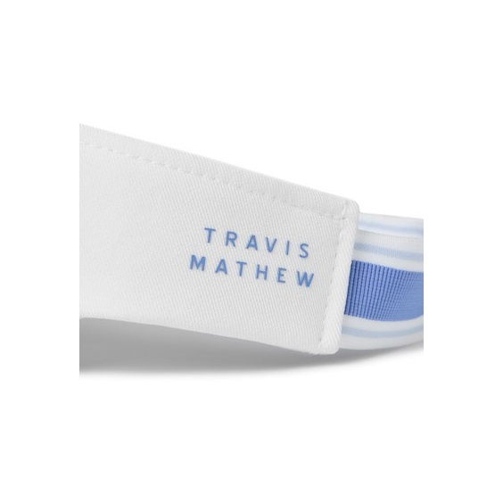 Travis Mathew Pathfinder Damen Visor, weiss