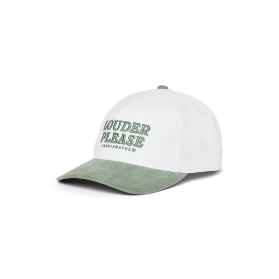 Travis Mathew Louder Please Herren Cap, weiss