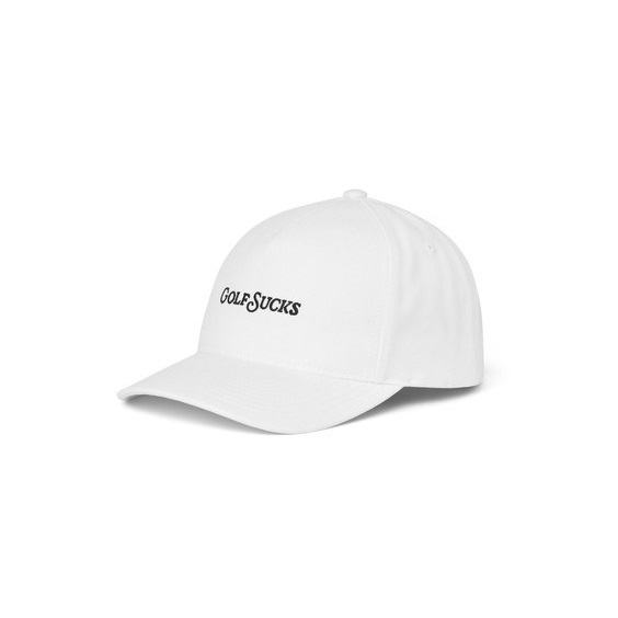 Travis Mathew Golf Sucks Herren Cap, weiss