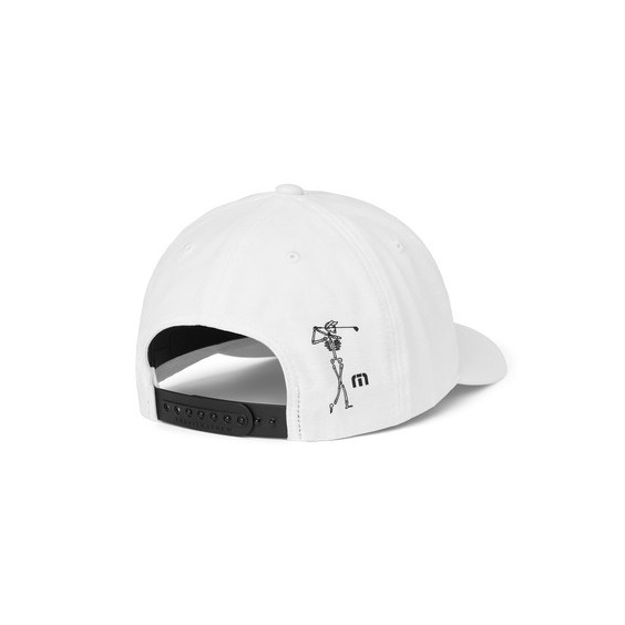 Travis Mathew Golf Sucks Herren Cap, weiss