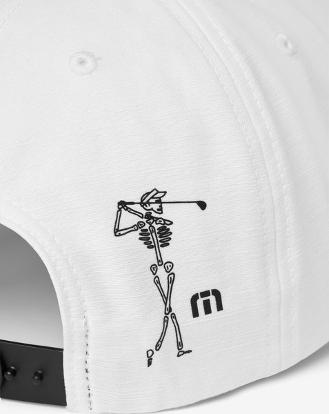 Travis Mathew Golf Sucks Herren Cap, weiss
