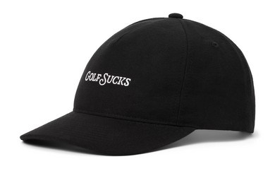 Travis Mathew Golf Sucks Herren Cap, schwarz