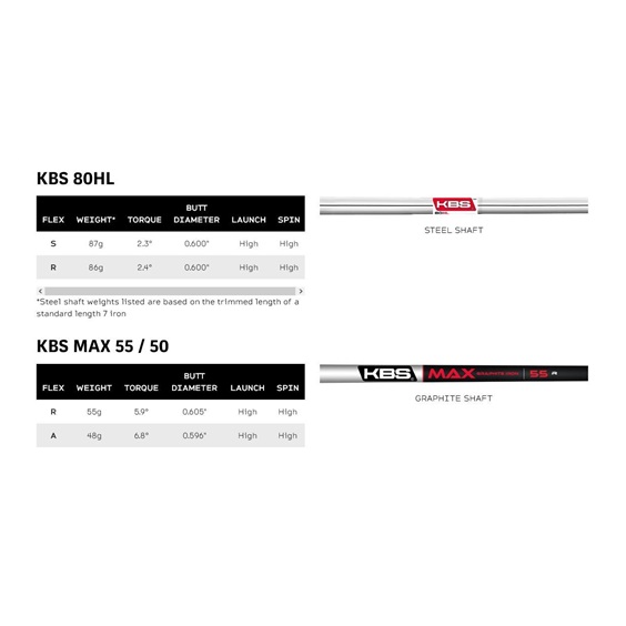 Srixon ZXiR HL Herren Eisen, Graphit