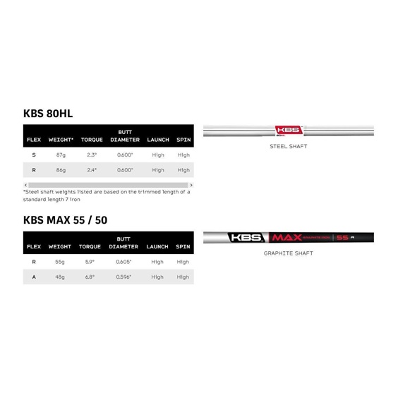 Srixon ZXiR HL Herren Eisen, Stahl