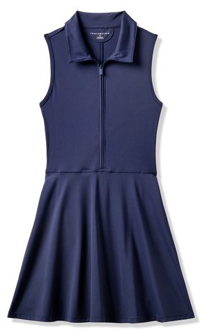 Travis Mathew Moveknit Sleeveless Polo Golfkleid, dunkelblau