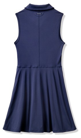 Travis Mathew Moveknit Sleeveless Polo Golfkleid, dunkelblau