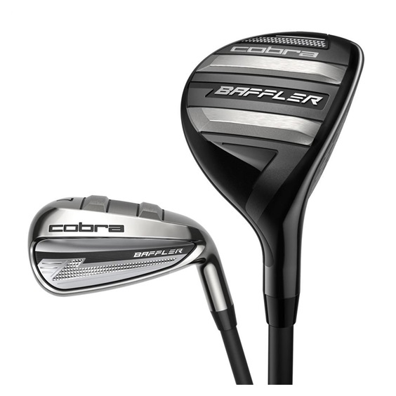 Cobra BAFFLER Black Silver Herren Kombi-Schlägerset, Graphit
