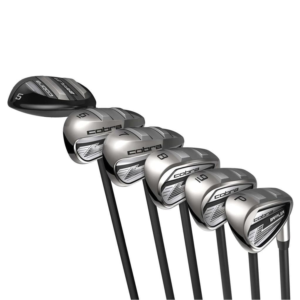 Cobra BAFFLER Black Silver Herren Kombi-Schlägerset, Graphit